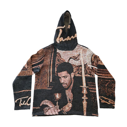 Drake Retro Full Tapestry Hoodie