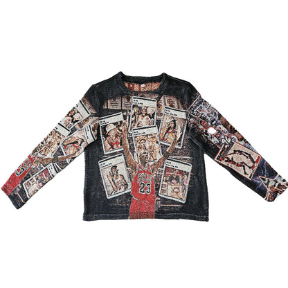 Jordan Rings Tapestry Sweater