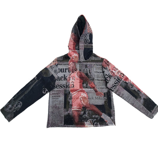 Mike Back Tapestry Hoodie