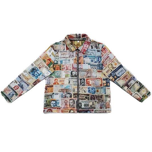 Money Dreams Tapesty Zipper Jacket