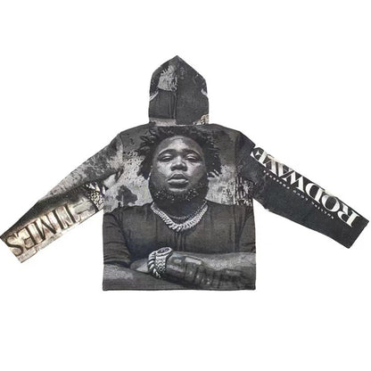 Rod Full Tapestry Hoodie