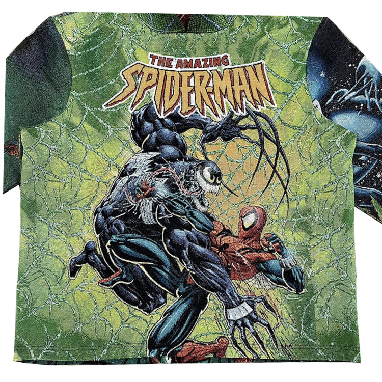 The Green Amazing Spider Man Tapestry Hoodie